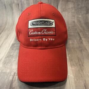 Freightliner Custom Chassis "Driven By You" Red Hat Adjustable Hook & Loop Cap